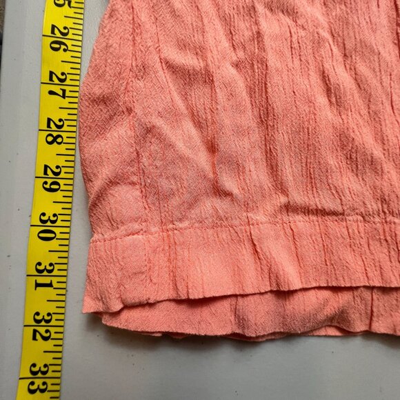 Soho New York & Company Womens Coral Wide-Leg Capri Pants Size M - Picture 11 of 13